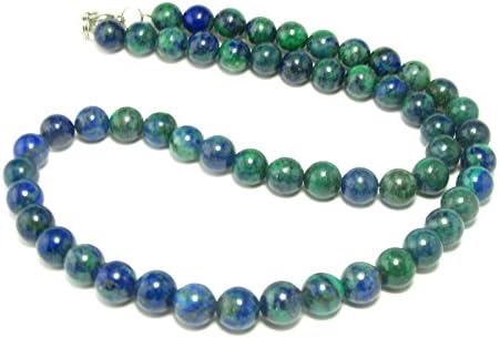 Quantum Quattro Necklace Beads from South Africa - 18" - 8mm Round Beads