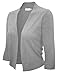 Ever77 Women's 3/4 Sleeve Open Bolero Cardigan/S,M,L,XL/TC1016