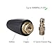 Tool Daily Quick Connect Turbo Nozzle Universal for Hot and Cold Water Pressure Washers, 3000 PSI