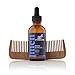 Artnaturals Beard Oil - Unscented Conditioner and Growth Oil - Vegan and Paraben Free with Argan, Vitamins E and Jojoba Oil for Men