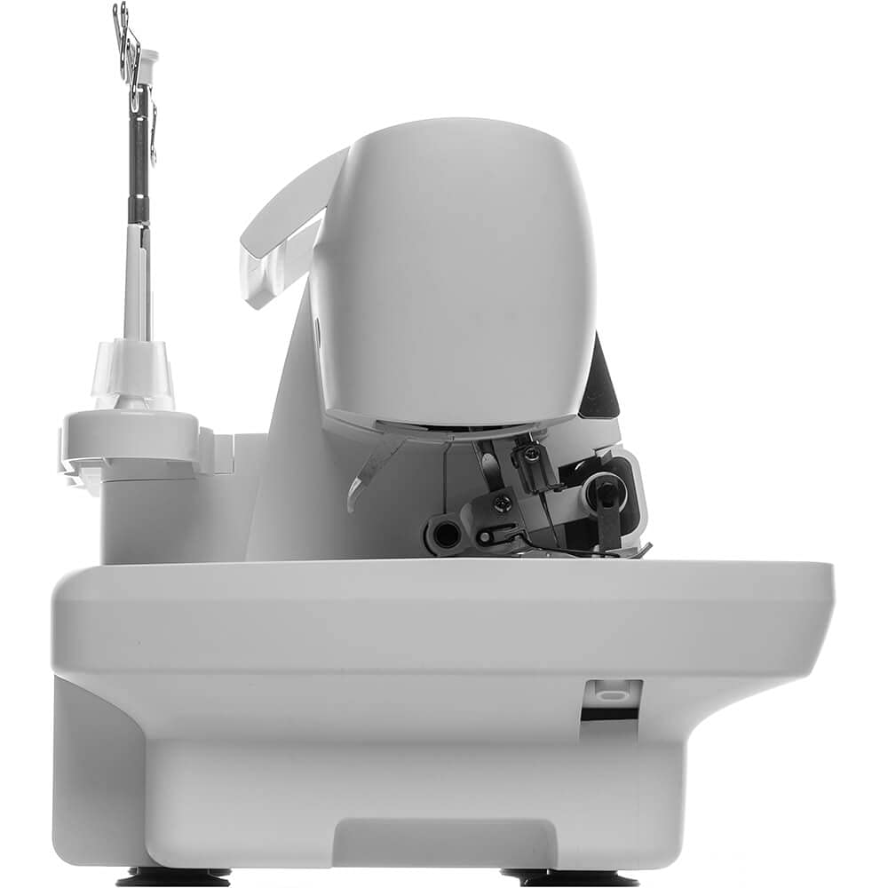 SINGER S0100 Metal Frame Serger with Accessory Kit | Overlock Machine with 6 Built-in Stitches, 2-3-4 Thread Capability, Adjustable Tension & Stitch Length, 1300 Stiches per Minute & Differential Feed