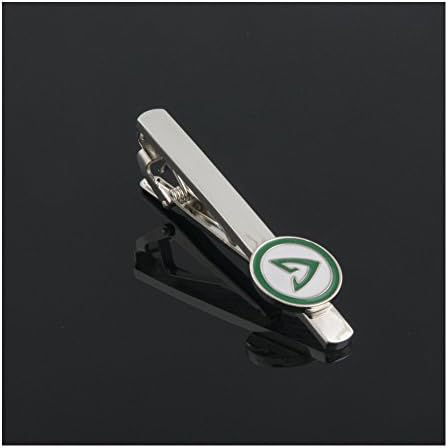 Welen Men's Tie Bar Clip Clasp Personalized Engraving Suit Shirt Wedding Gift (Arrow)