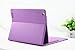 Deep Purple Leather Case with Bluetooth Wireless Keyboard For Apple iPad 2 3 4