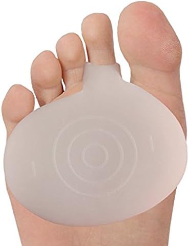 Kriva Dr. Fredericks 2 Piece Silicone Metatarsal Pad Set - Ball Of Foot Cushions For Rapid Pain Relief