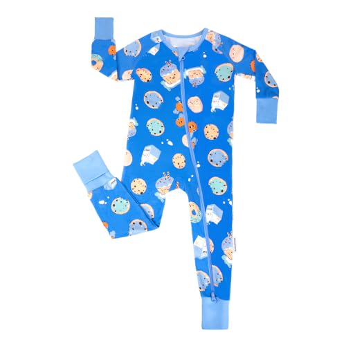 BubblePanda Baby Pajamas Rayon Made From Bamboo Footie Sleepers Girls Boys at Amazon