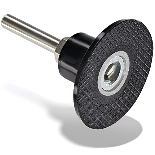2 Inch Disc Pad Holder with ¼” Shank, Die Grinder Sanding Suitable for