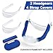 Medihealer CPAP Headgear for Philips Dreamwear Nasal Mask-2 CPAP Headgear Straps for Philips Respironics Dreamwear & 4 Pads Strap Covers,Reduce Skin Irritation & Red Marks,Great Value Kit Supplies