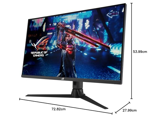 Asus Rog Strix Xg32Aq Gaming Monitor — 32”, Wqhd (2560 X 1440),Fast Ips, 175 Hz (Oc), 1 Ms Gtg, Nvidia G-Sync Compatible, Variable Overdrive, Displayhdr 600, Black - View 8