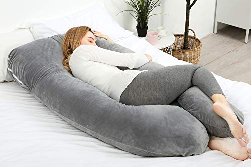 3 Meiz+Shaped+Pregnancy+Pillow+Removable