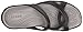 crocs Women's Meleen Twist Sandal, Black/Smoke, 9 US/9 M US