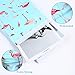 Ohuhu 100 Pcs 10 x 13 Flamingo Poly Mailers, Christmas Gift Packing Bags, Envelopes Shipping Bags with Self Seal Adhesive, Waterproof and Tear-Proof Postal Bags