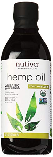 Nutiva Organic Hemp Oil, 16 Fl Oz