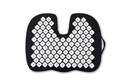 Kanjo FSA HSA Eligible Acupressure Seat Cushion | Memory Foam Coccyx Seat Cushion | Helps Relieve Spinal, Hip & Tailbone…