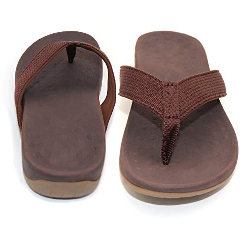Women's Sandals Orthotic Arch Support Flip Flops Toe Post Sandal for
