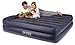 Intex Pillow Rest Raised Airbed with Built-in Pillow and Electric Pump, Queen, Bed Height 16 1/2