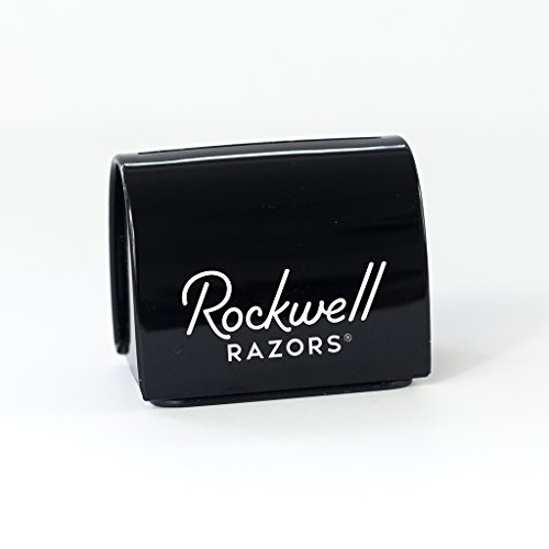 Rockwell Razors Blade Bank - Safety Razor Blade Disposal Case, Recyclable, Black