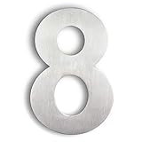Mellewell Floating House Numbers, Large 8