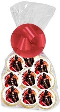 24pack Star Wars Darth Vader Party Favor / Gift Decorated Sugar Cookies