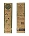 Ibambo 100% Bamboo Straws (10-Pack) - Biodegradable & Compostable 8 Inch Reusable Straws with Cleaner | FSC Certified, Eco Friendly | Hand Wash & Dishwasher Safe | For Hot & Cold Drinks