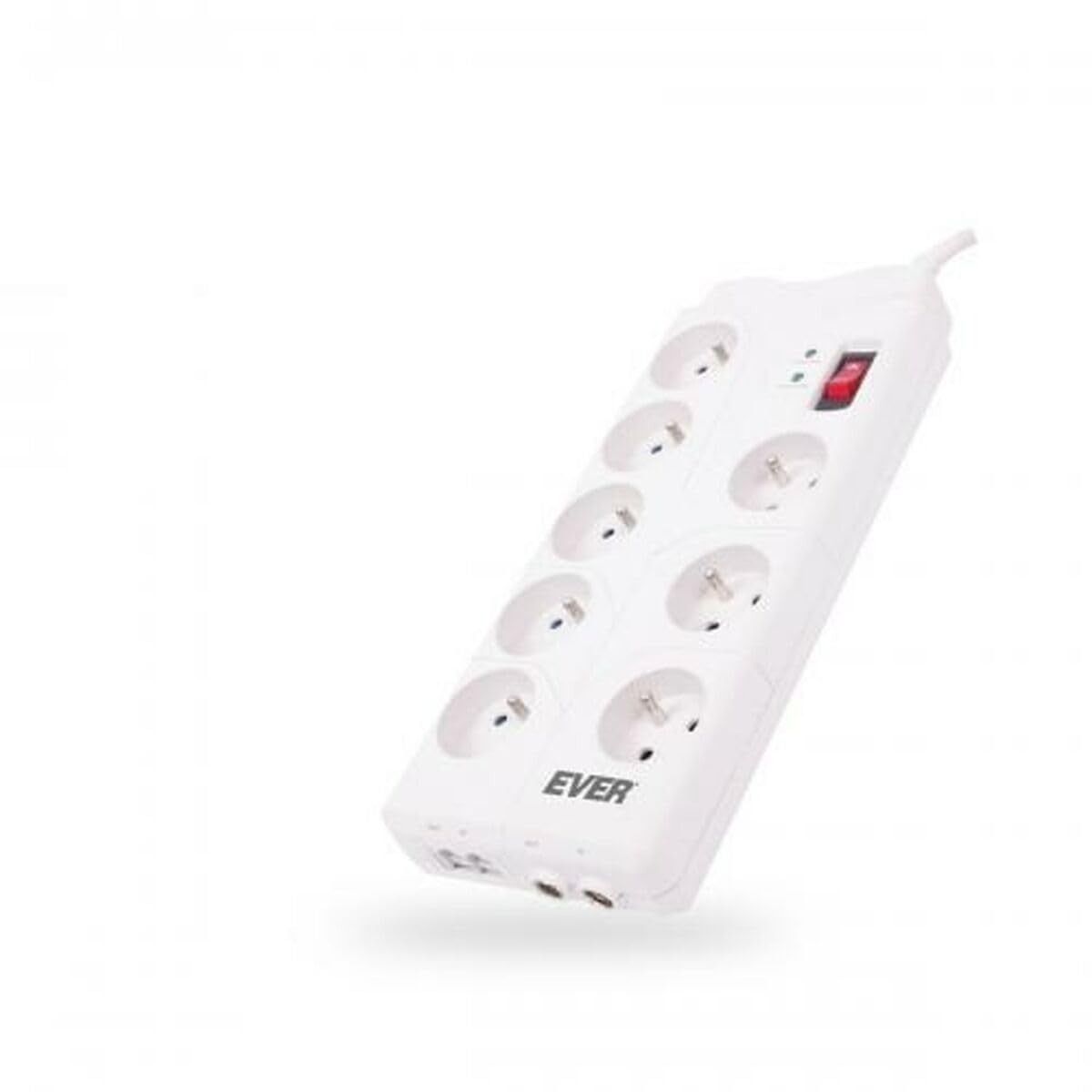 Home white (8 socets, AV/RJ-45)