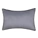 JWH Christmas Joy Snowflake Throw Pillow Covers Decorative Velvet Accent Pillow Case Grey Pillowcase Winter Holiday Decorations Rectangle Cushion Couch Bed Home 12x20 Inch White Letter