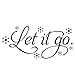 Kinghard New Let It Go Kid's Room Snow Vinyl Frozen Wall Sticker