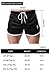 MECH-ENG Men's Bodybuilding Gym Dry Fit Running Mesh Boxing Shorts Black XL/Tag 3XL
