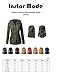 Instar Mode Women's Military Anorak Safari Hoodie Jacket