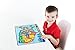 UNCLE WU United State Map Educational Kids Placemat - Waterproof Toddler Placemat