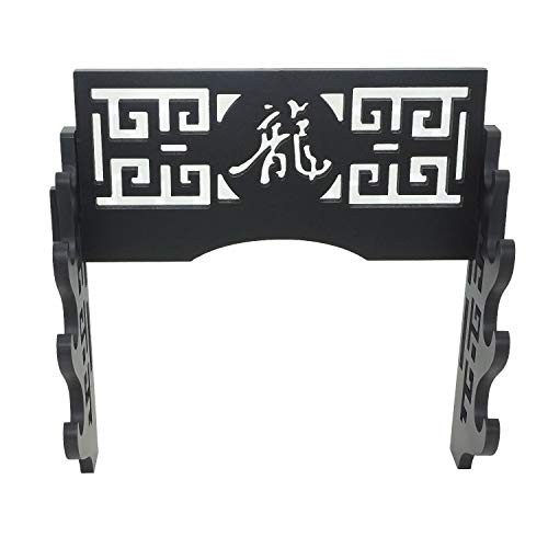 LZYC Sword Holder Wall Mount Samurai Sword Display Stand Sword Rack Hanger for Katana Wakizashi and Standard Swords Bushido 4layer - Thumbnail 7