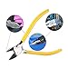 Flush Cut Pliers,KISENG Diagonal Cutter Pliers Wire Cutters Soft Wire Cutting Tool 6 inch
