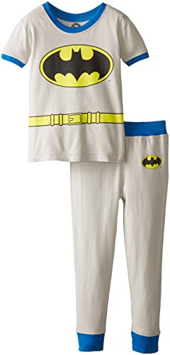 DC Comics Baby Boys' Short Sleeve LL Batman 2 Piece Cotton Infant