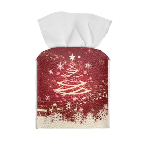 Christmas Tree Tissue Box Cover