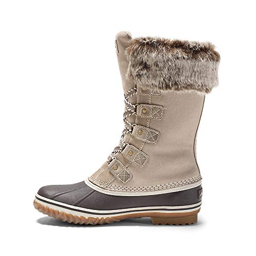 Eddie Bauer Women's Hunt Pac Deluxe Boot, Stone Regular 7.5M Pricepulse