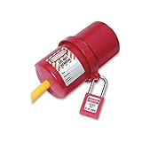 Master Lock Lockout Tagout Device, Rotating Electrical Plug Lockout Device, 220 to 550 Volts, Large, 488