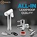 Handheld Bidet & Diaper Sprayer- Muslim Shower Shattaf with leakproof valve- Toilet Accessories for cloth diapers, feminine hygiene, self cleaning- Solid brass head, stainless steel hose- Easy install