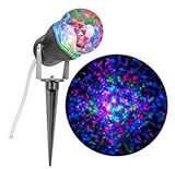 Gemmy Lightshow Multicolor Kaleidoscope Projection Red, Green and Blue Holiday Light for Halloween & Christmas (Bulk Packaging)