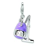 Amore La Vita Sterling Silver 3-D Enameled Vacuum