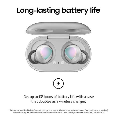 Samsung Galaxy Buds True Wireless Earbuds (Wireless Charging Case Included) - Tuned by AKG - Bulk Packaging - Silver - Image 4