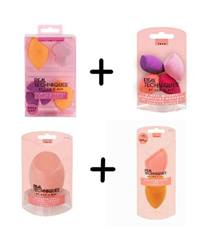 Real Techniques 干湿两用海绵美妆蛋 13个超值套装 镇店之宝￥198