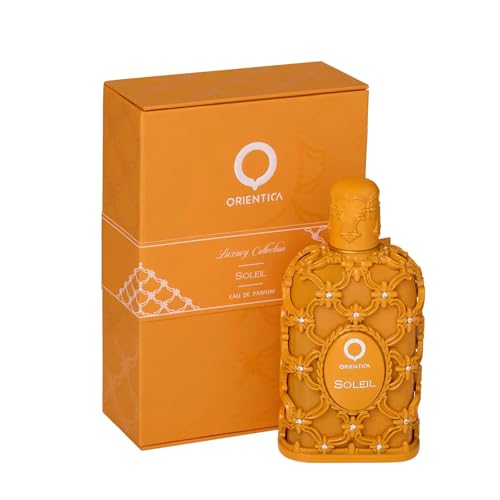 Orientica Soleil Eau De Parfum 80ml – Notes of Star Anise, Ginger, Vanilla, Almond, Musk - Soft Floral Oriental Arabic Perfume for Women & Men