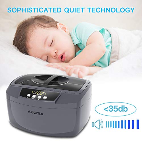 Ultrasonic Cleaner, Professional 160 Watts 2.5L Heated Ultrasonic