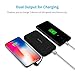OLALA [Apple MFi Certified] S100-i 13000mAh Portable Charger Power Bank with Built-in Lightning Cable Dual Output for iPhone X, iPhone 8, iPhone 8 Plus, iPad, Samsung - Black