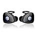 Wireless Earbuds, totobay Ture Completely Wireless V4.1 Dual Mini Bluetooth Headphones Twin Stereo Sweatproof Sport Earphones with Mic for Samsung S9/8 Edge and More (Black)