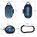YICTONE Silicone Case for Galaxy Buds 2019, 3 in 1 Silicone Accessories Set Protective Cover, Silicone Case/Keychain/Anti-Lost lanyards Compatible with Samsung Galaxy Buds Plus 2020(Blue)