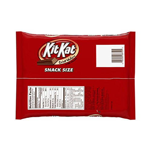 KIT KAT Chocolate Candy Bar, Snack Size, 10.78 Ounce