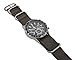 ArtStyle Vintage Crazy Horse Leather Watch Band with Double Sides Leather Watch Strap (22mm, Brown Green)