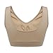 Yiiena Women Ladies V-Neck Stretch Wire Free Pure Color Bra Yoga Sports Casual Crop Tops Sleepwear Nightwear