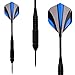 WIN.MAX 12 Pack Darts Steel Tip Darts Set 24 Grams with Aluminium Shafts, 30 PET Flights, 50 Dart Rubber Rings