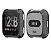  SIRUIBO Compatible Fitbit Versa Case, TPU Plated Screen Protector Rugged Cover [Scratch-Proof] All-Around Protective Bumper Shell Compatible Fitbit Versa Smartwatch, Black